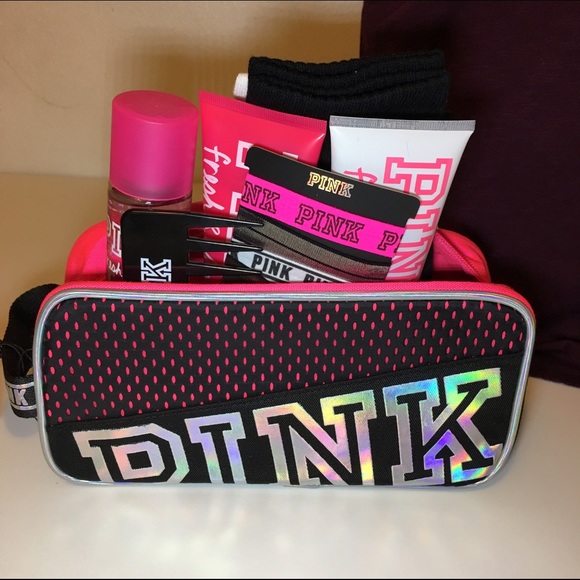 NEW PINK VS GYM KIT BAG AND TANK - Picture 3 of 4