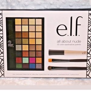 Elf Cosmetic All About Nude Shadows Primer Brushes