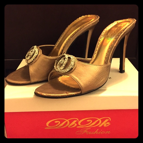 Bronze sandals