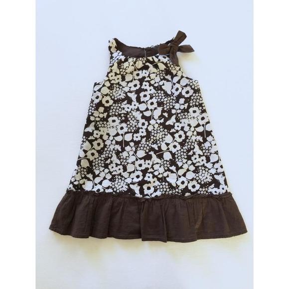 Brown summer dress.