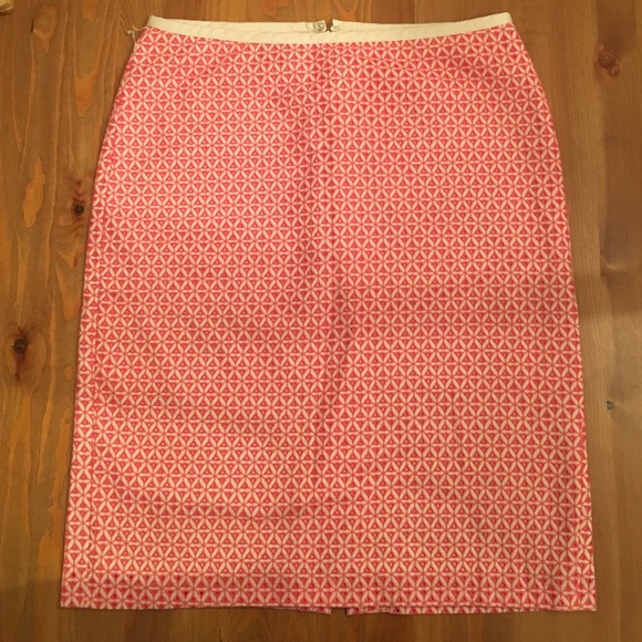 Talbots Eyelet Pencil Skirt