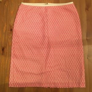 Talbots Eyelet Pencil Skirt