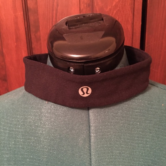 Black Lulu Lemon Headband