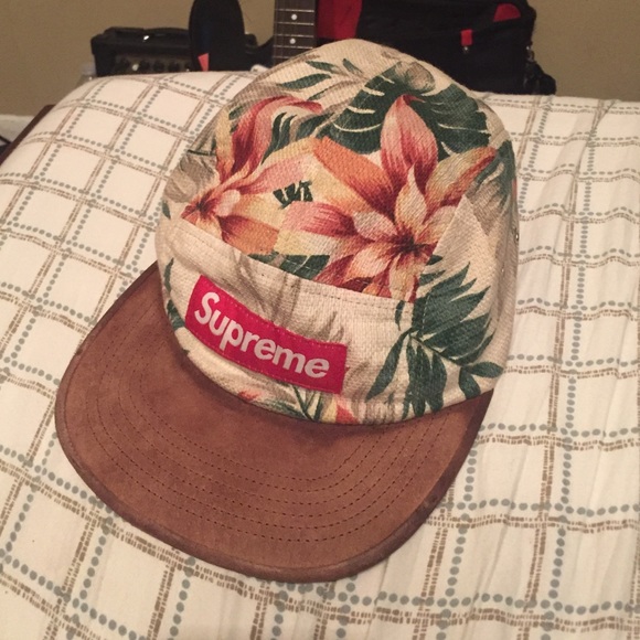 supreme floral hat