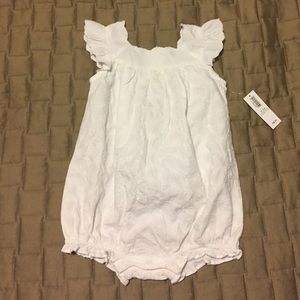 NWT old Navy embroidered romper