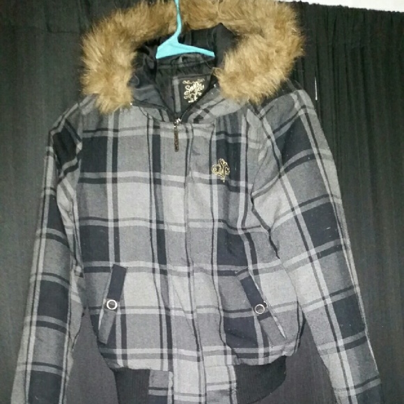 SouthPole Fur Hooded Jacket