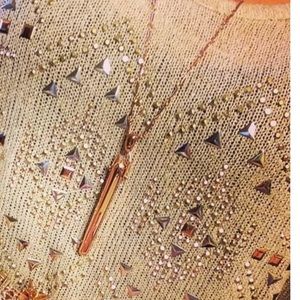 Stella and Dot Rebel Pendent Rose Gold