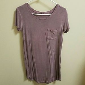 Purple t-shirt dress WORN ONCE