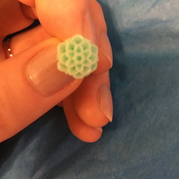 🌸Mint green ear rings 🌸 - Picture 3 of 3