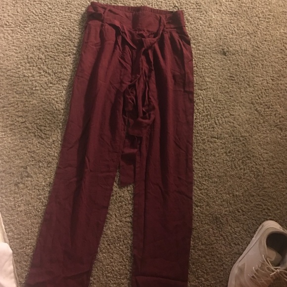 Timing burgundy skinny pants