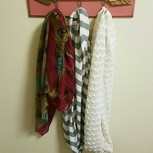 SCARVES  (sold separately)