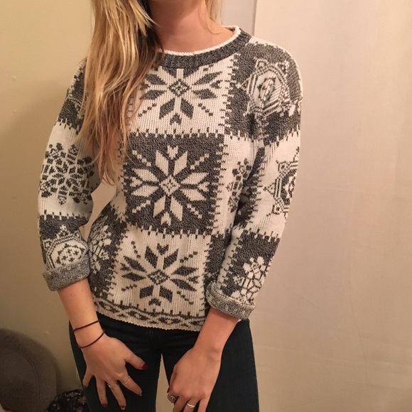 Snowflake Christmas Sweater