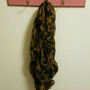 Cheetah scarf