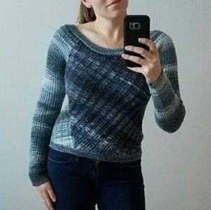 Free People Blue Sweater