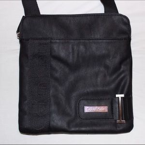 Authentic Calvin Klein Leather Satchel