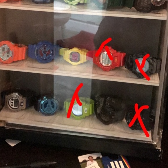 Lot of g shock watches