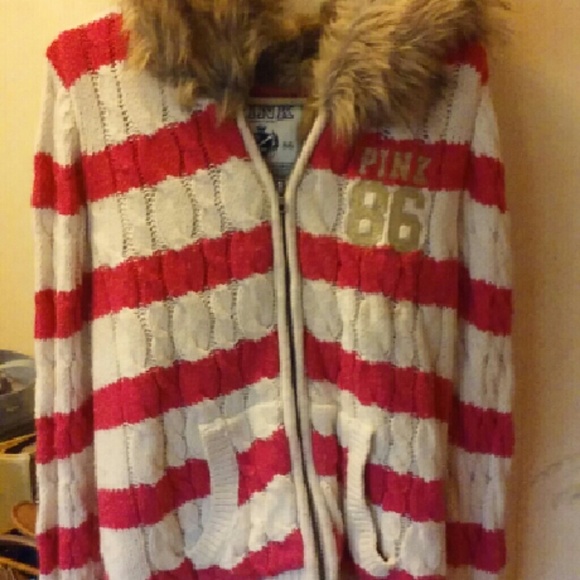 VS fur lined sweater