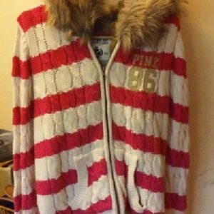 VS fur lined sweater