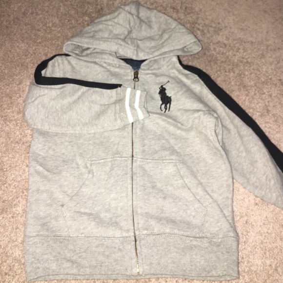 RL hooded sweater