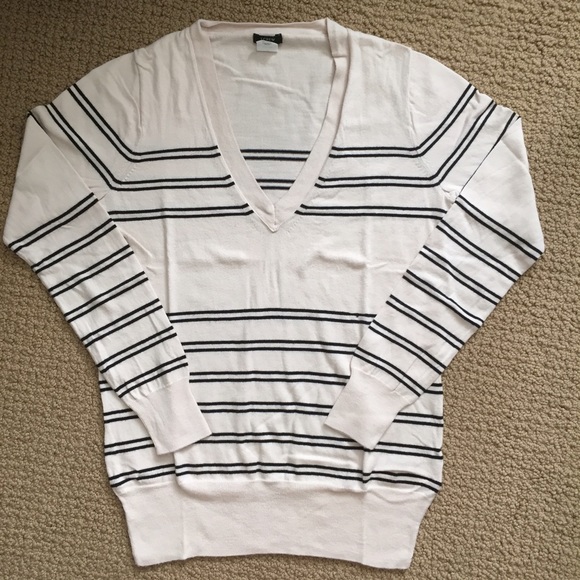 J. Crew Double Stripe Sweater
