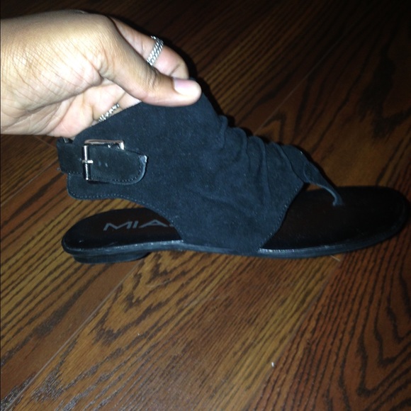 Black sandals