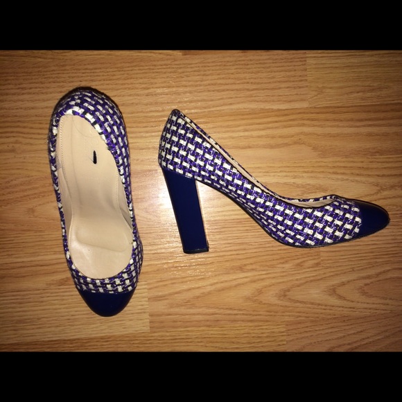 J Crew Navy Pumps