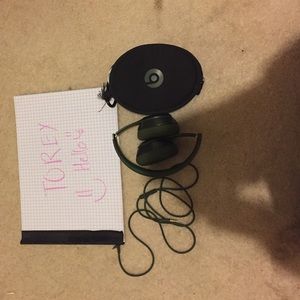 Olive Green Beats Headphones