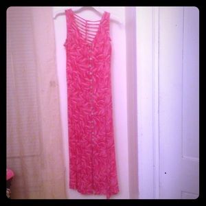 ❤️ Gorgeous Dress Barn long pink dress ❤️