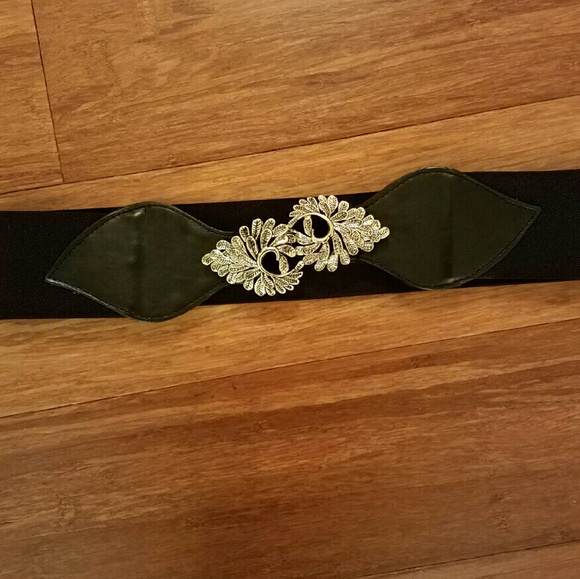 Gold Clasp Belt