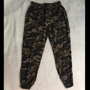 Camo joggers