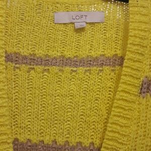 Yellow long sleeve sweater