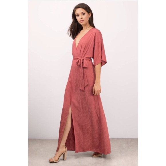 HP Blossom Wrap Maxi Dress - Picture 4 of 8