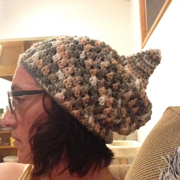 Hand crochet hat