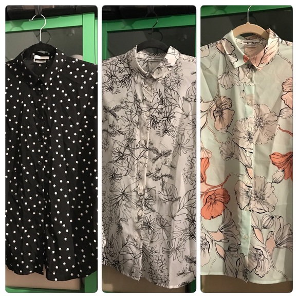 Button Up Blouse Bundle - Picture 1 of 4