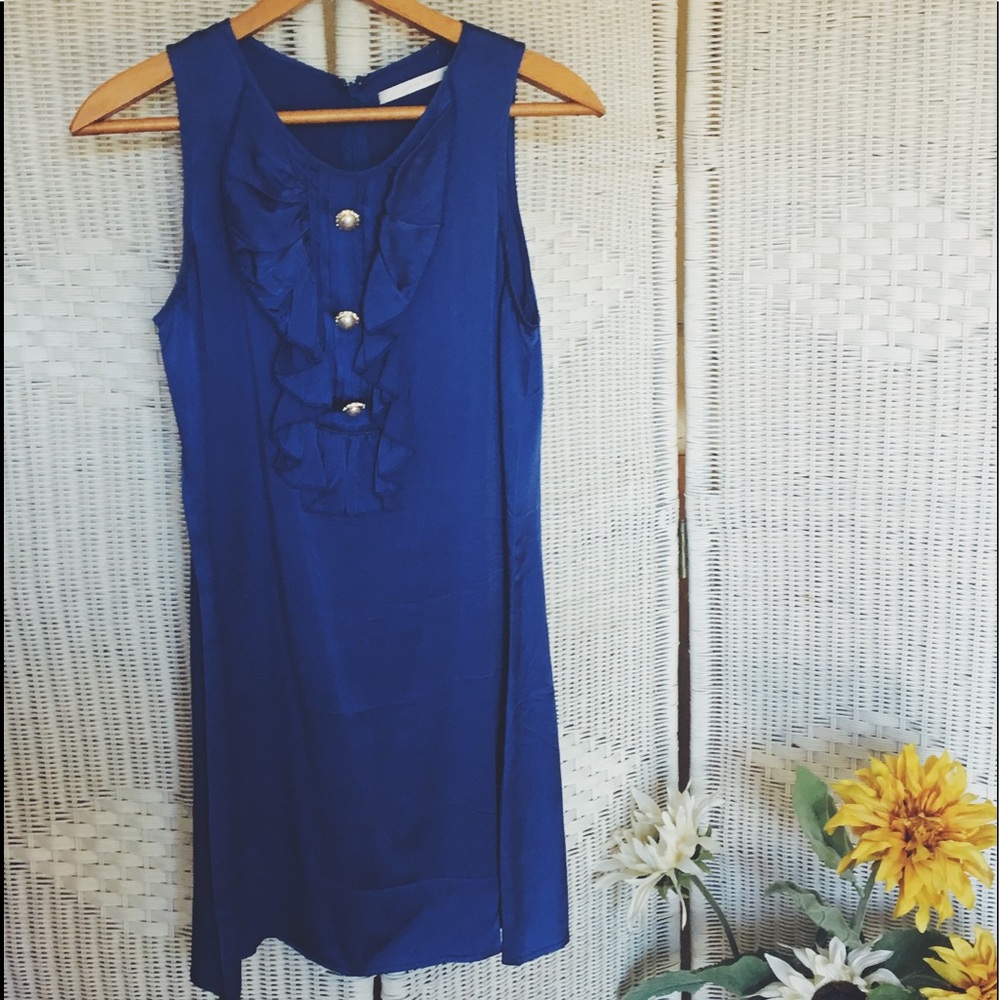Jenny Han Blue silk dress
