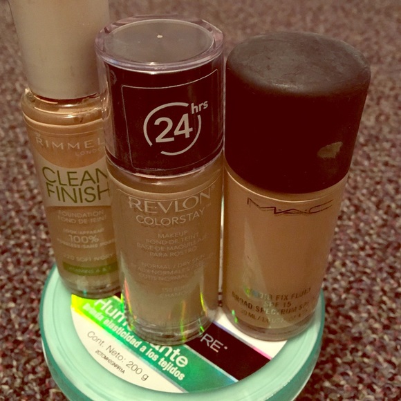 Mac, Rimmel, Revlon Foundation - Picture 1 of 4