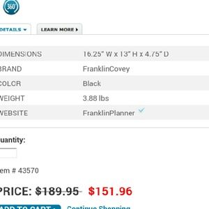 Ranklin covey Bags - LAPTOP BAG FRANKLIN COVEY BY HERITAGE TRAVLWARE Ranklin covey Bags - LAPTOP BAG FRANKLIN COVEY BY HERITAGE TRAVLWARE