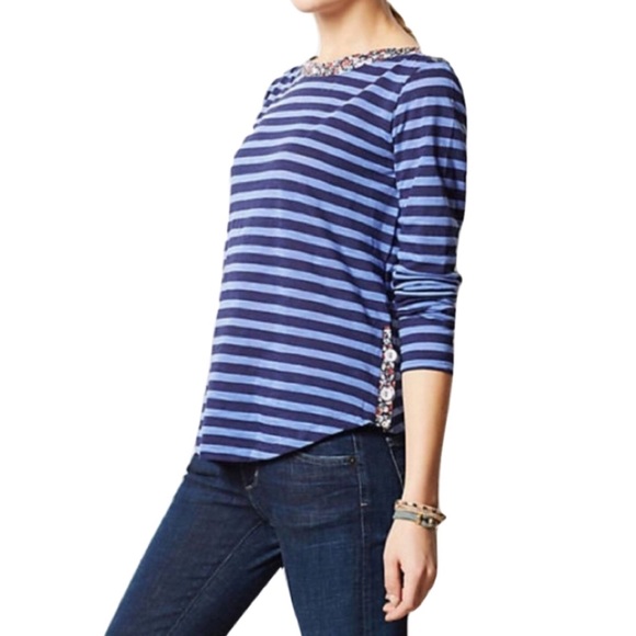 Anthropologie Tops - Postmark Anthro S Laurelwood Boatneck Long Sleeve