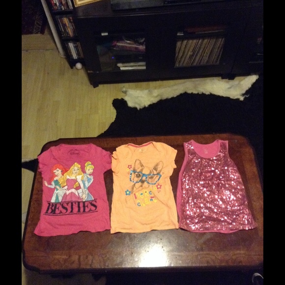 Disney Other - Girlie t shirts/tank tops