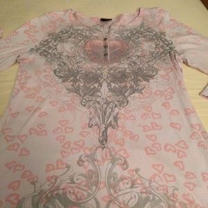 Style & Co Henley Top