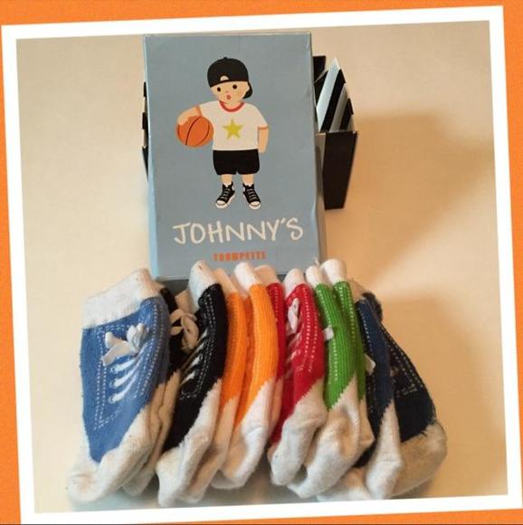 Johnny's trumpet socks