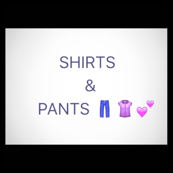 Shirts & pants section 👚👔👖