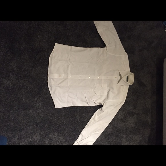 White dolce and Gabbana designer dress shirt