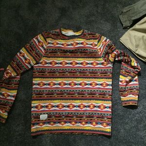 Esc colorful warm sweater