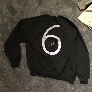 Drake "the six" sweater