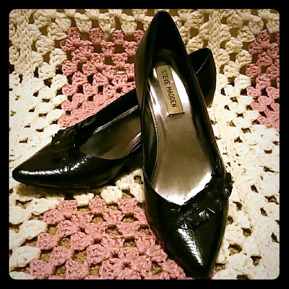 Patent Leather Steve Madden Kitten Heels