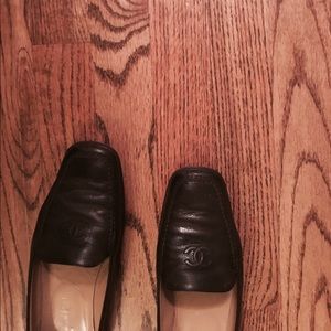 Chanel brown loafers!