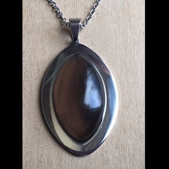Smokey Quartz Fyglia Necklace.