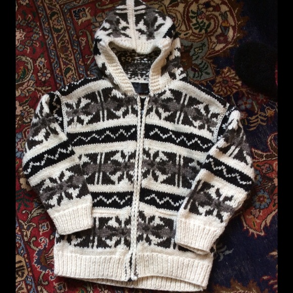 native american wool sweater