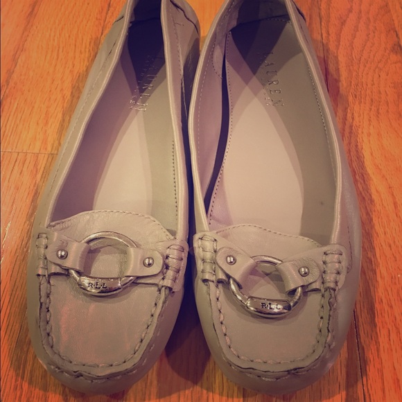 Ralph Lauren leather flats